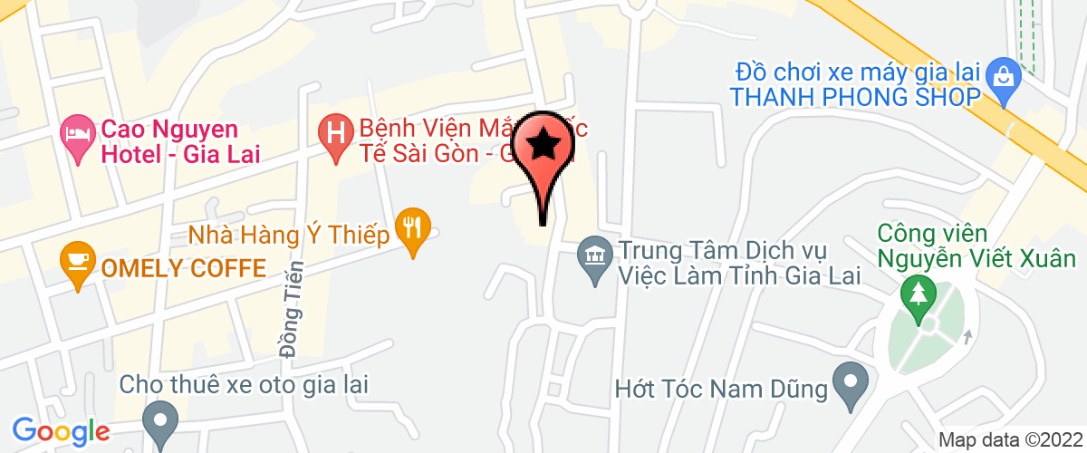 Map go to Solar Power Gia Lai Joint Stock Company