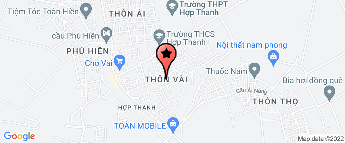 Map go to co phan xay dung va kien truc Ngoc Dai Company