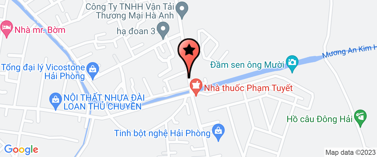 Map go to Bac Viet Logistics Joint Stock Company