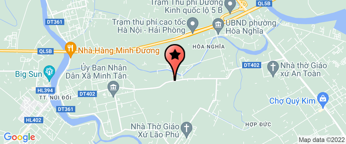 Map go to Truong Manh Garment Trading Company Limited