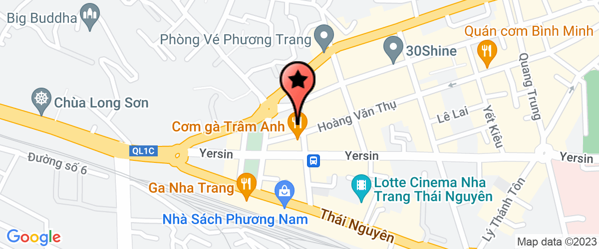Map go to TM DV An Thinh And Technical Company Limited