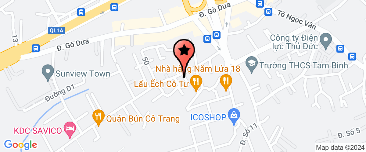 Map go to Thang Phat Hp Services and Trading Investment Company Limited