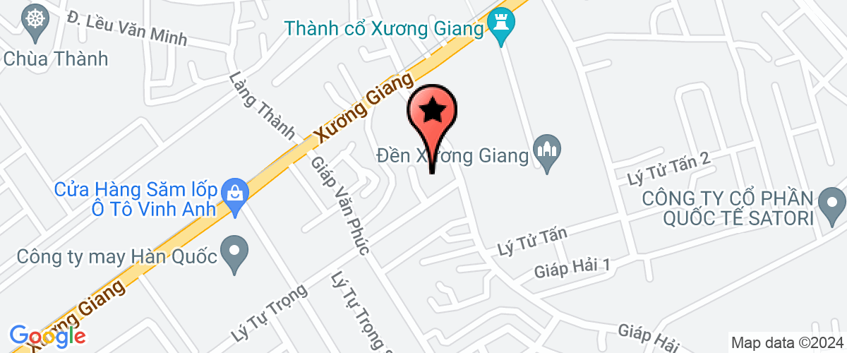 Map go to Son Huong Trading Transport Company Limited