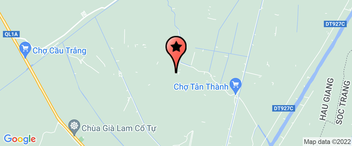 Map go to Mai Hung 12- Branch of So 01 Hau Giang Fertilizer Construction Company Limited