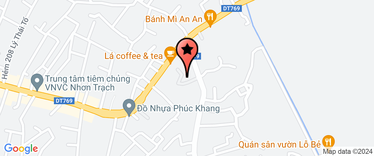Map go to Loc Hoa Phat Service Trading Company Limited