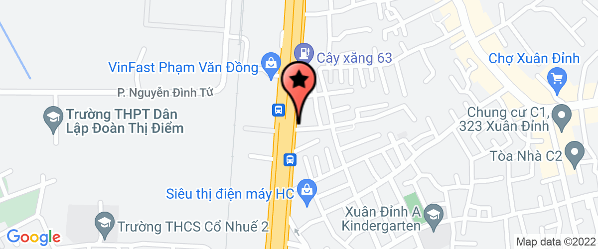Bản đồ đến Công Ty TNHH Dịch Vụ Và Thương Mại Dong Feng Việt Nam