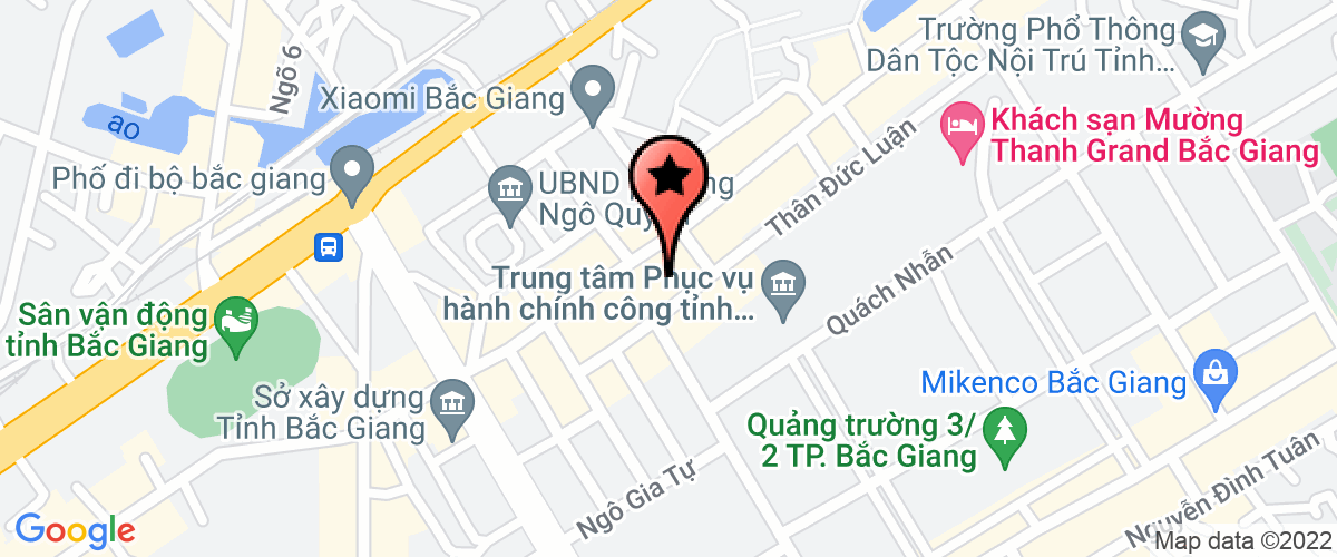 Map go to Hung Tien General Service Company Limited