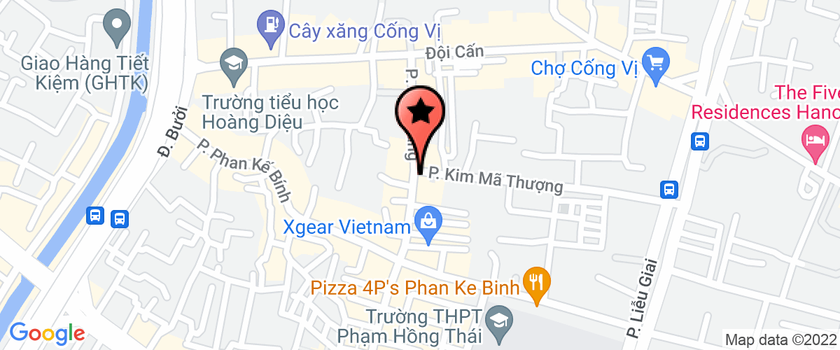 Map go to Gia Huy Trading Investment and Service Company Limited