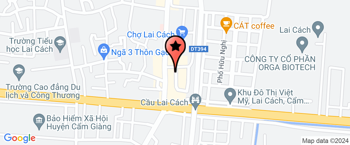Map go to Dau Tu Huy Hoang And Service Trading Company Limited