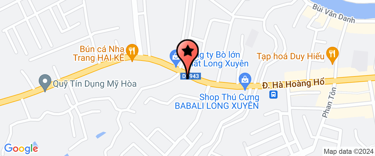 Map go to Domesco - Branch of An Giang Medical Import Export Joint Stock Company