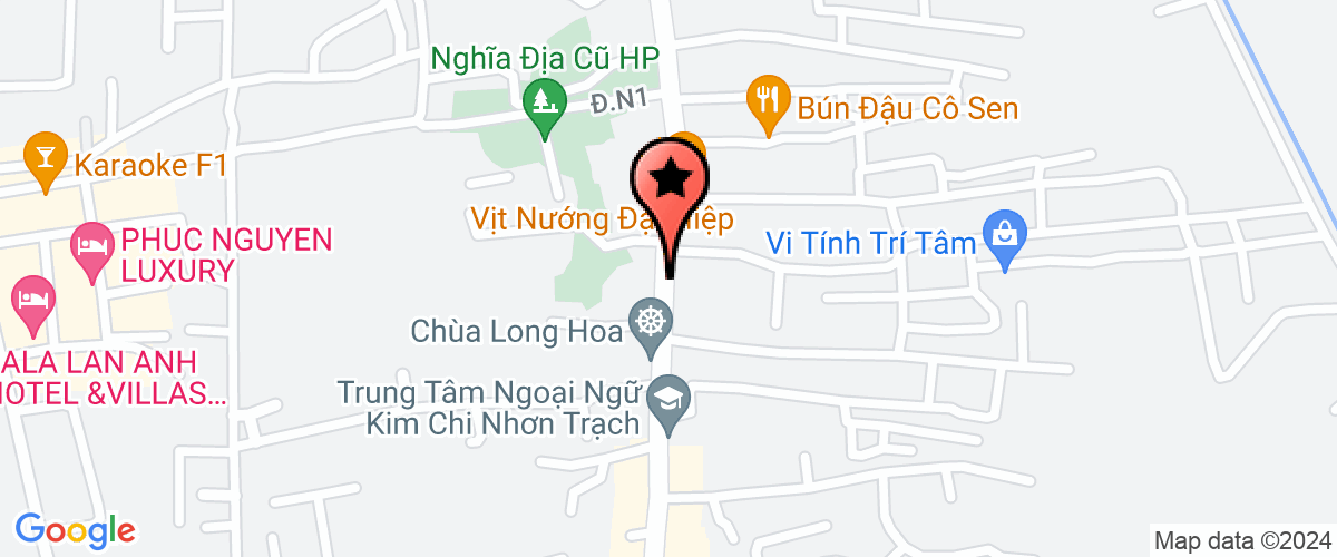 Map go to Hiep Nghia Thang Company Limited