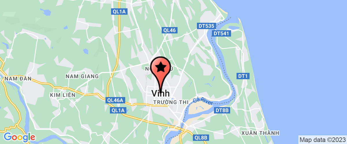 Map go to bien va TM Viet Han Transport Company Limited