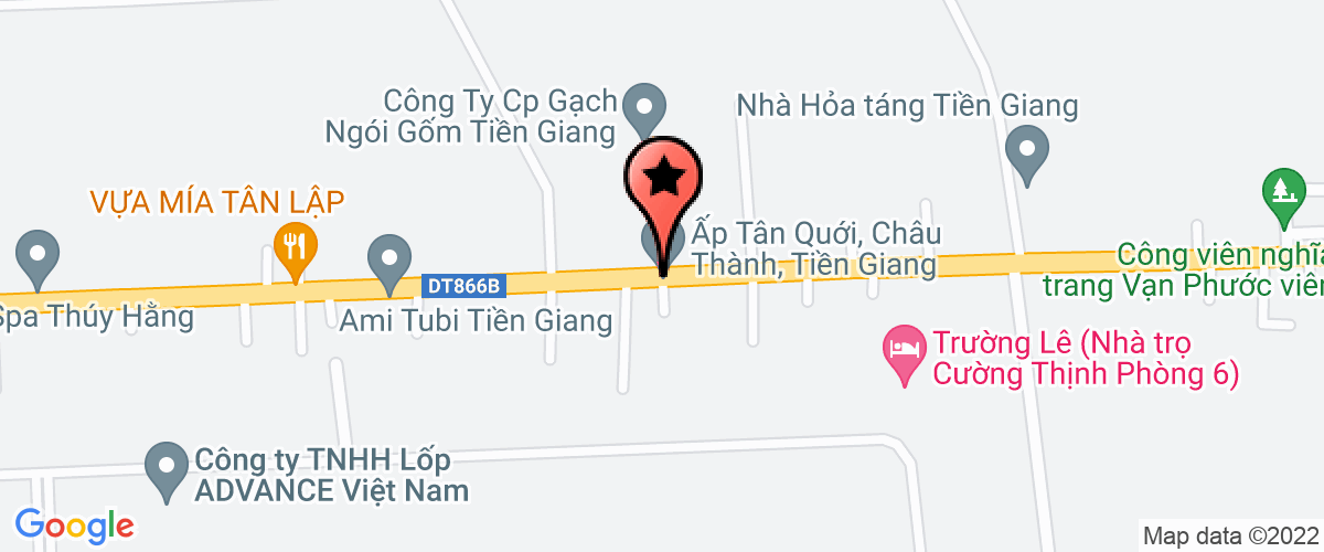 Map go to Tan Lap 2 Elementary School