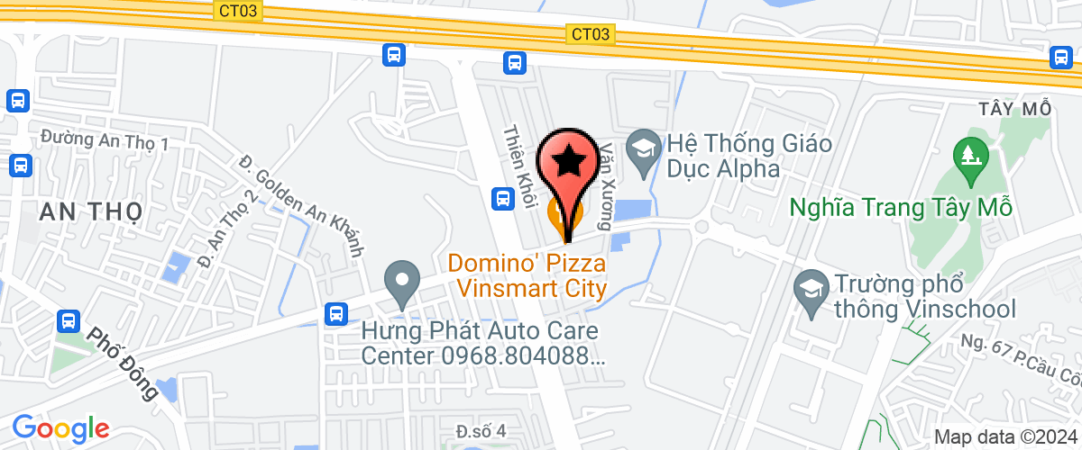Bản đồ đến Công Ty TNHH Tư Vấn Tài Chính Và Xây Dựng Việt Pháp