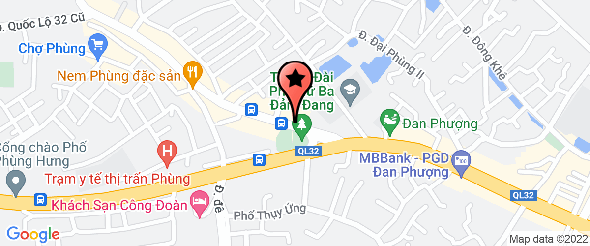 Map go to Tuan Hung Investment Joint Stock Company
