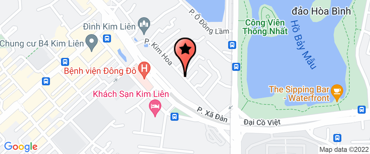 Map go to Itc Ha Noi Investment Joint Stock Company