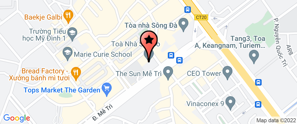 Map go to Taekhan Viet Nam Media Company Limited