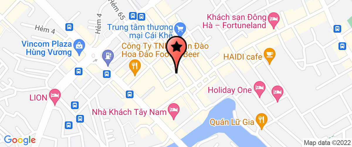 Map go to Day Nghe Hair Salon Cong Danh Hair Company Limited