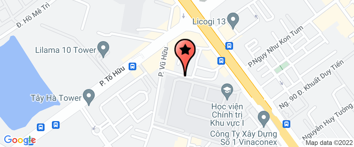 Map go to Nhung Hat Noi CDistrict Coffee Joint Stock Company