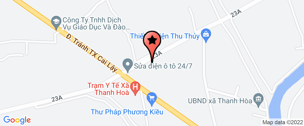 Map go to Ngoc Van Transport Company Limited