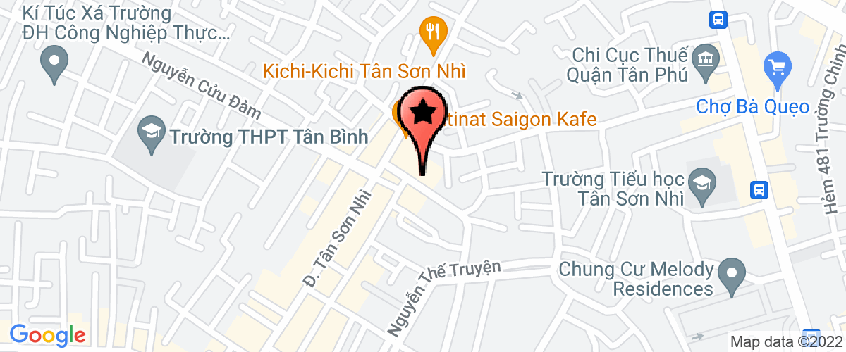 Map go to Nha Pho Real Estate Joint Stock Company
