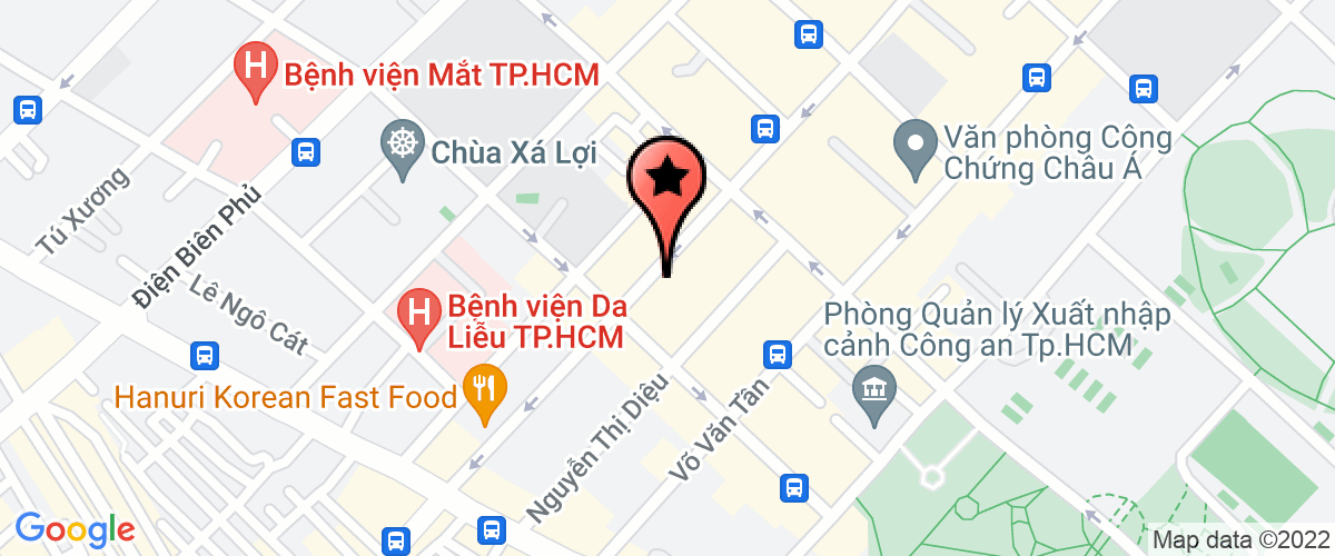 Map go to Toa an Nhan Dan Quan 3