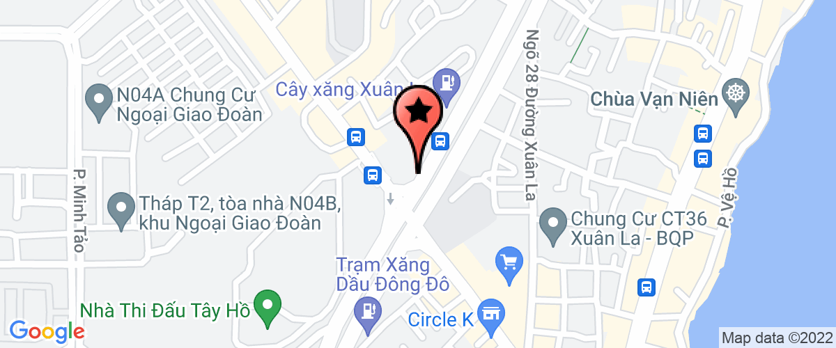 Map go to Thien Ma Enterprise Advice Company Limited