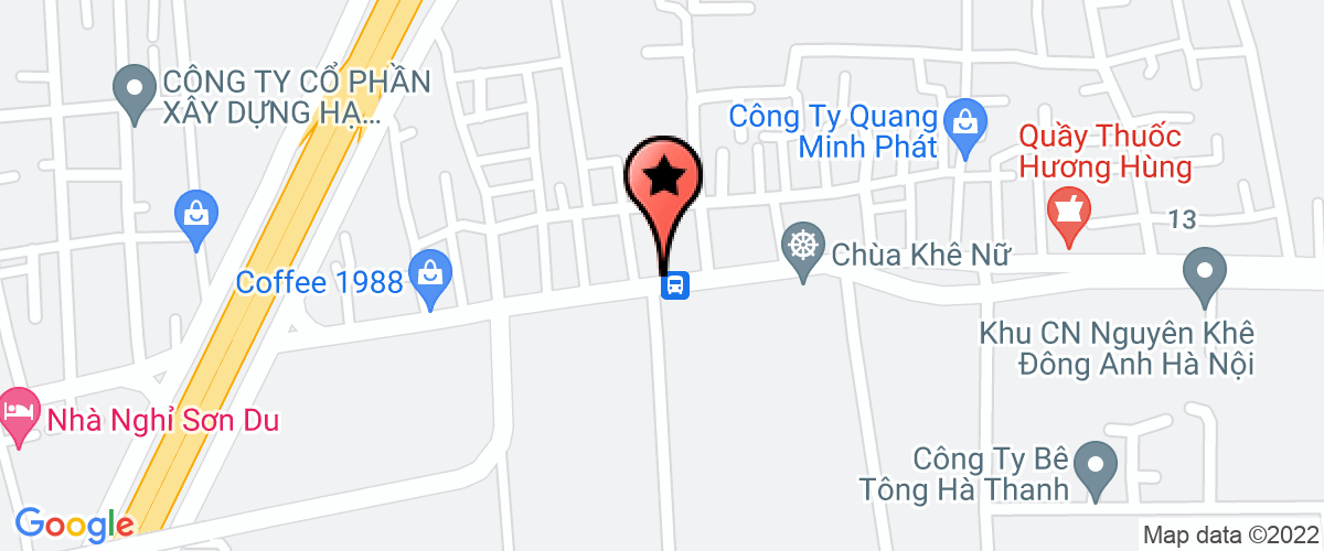 Map go to Thao Anh Transport XdTM Company Limited