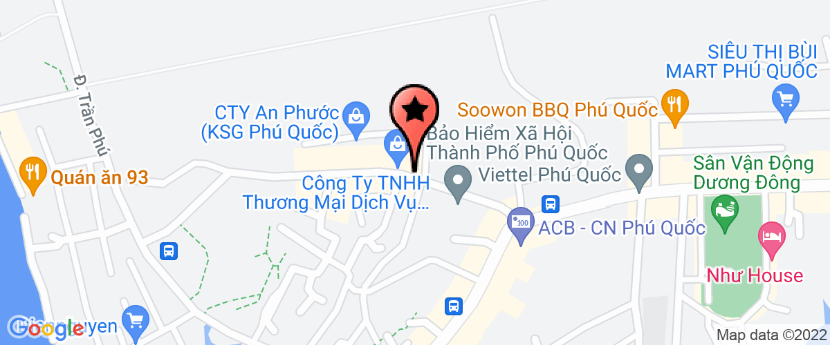 Map go to Dau Khi Le Tri Company Limited