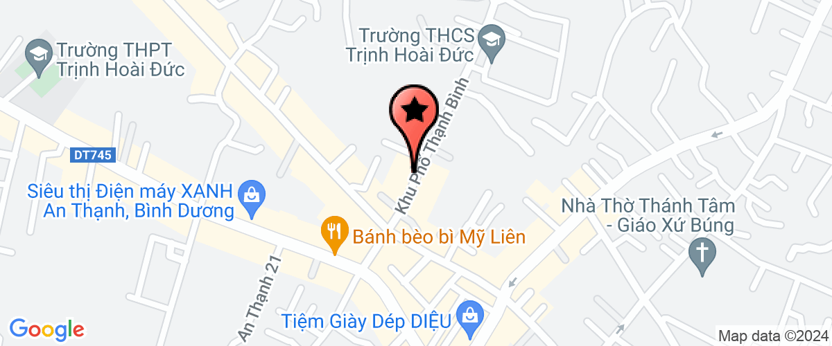 Map go to TM DV Thien Phong Transport And Company Limited