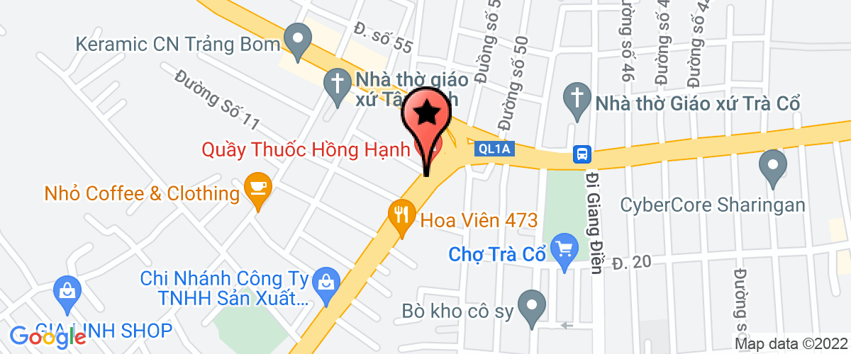 Map go to Tan Van Phat Technology Joint Stock Company