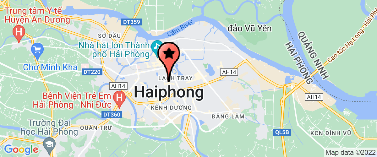 Map go to Anh Nam Hue Digital Company Limited