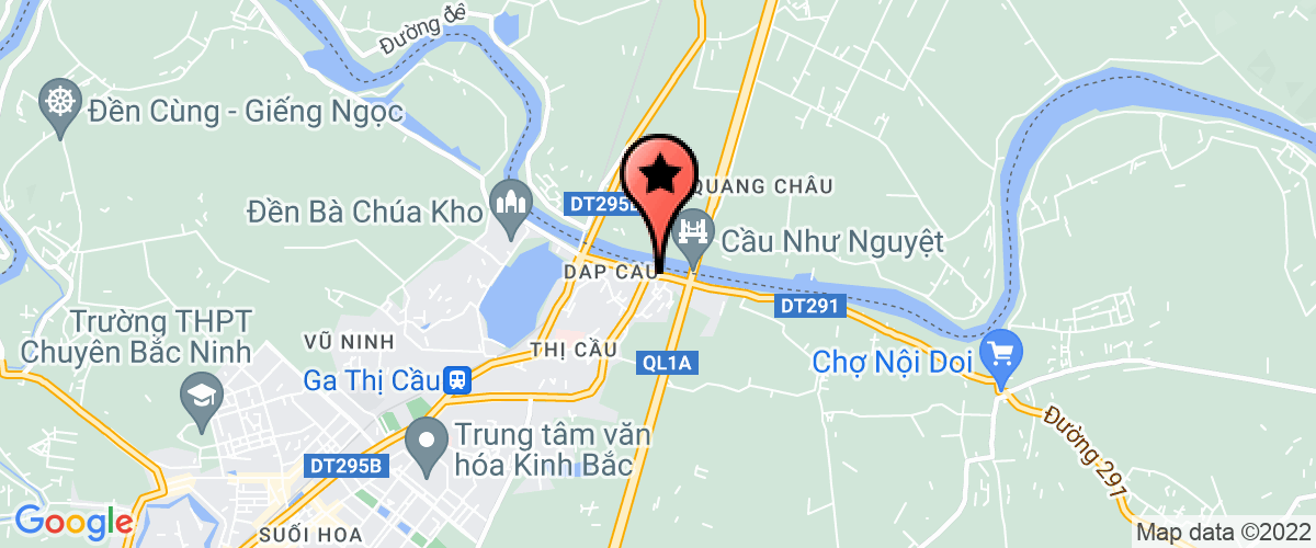 Map go to Duc Gia Bao Trading And Construction Joint Stock Company
