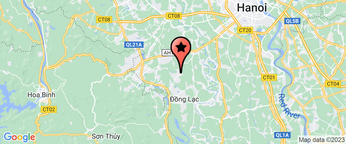 Map go to Hanh Huong Bamboo and Rattan Production Company Limited