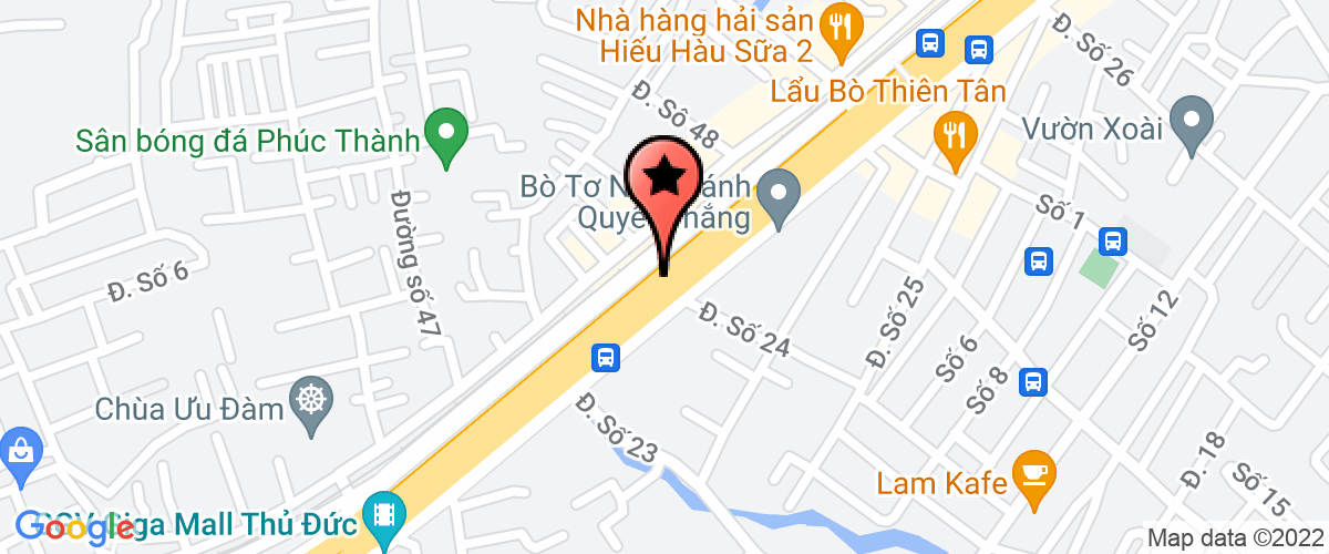Bản đồ đến Công Ty TNHH MTV Trần Bình