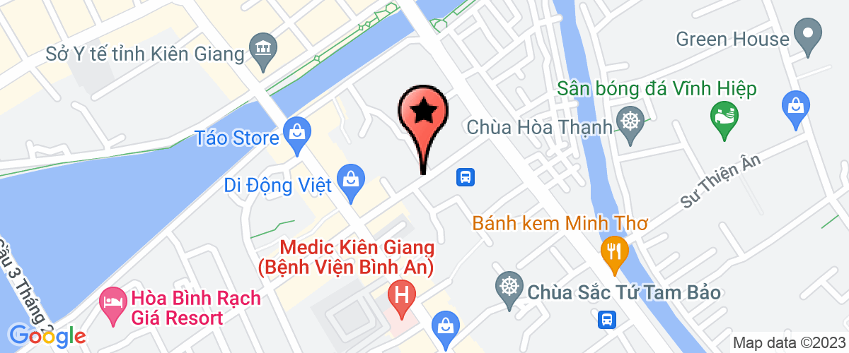 Map go to Hoang Liet Private Enterprise