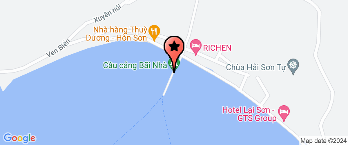 Map go to Hai Dang Kien Giang Private Enterprise