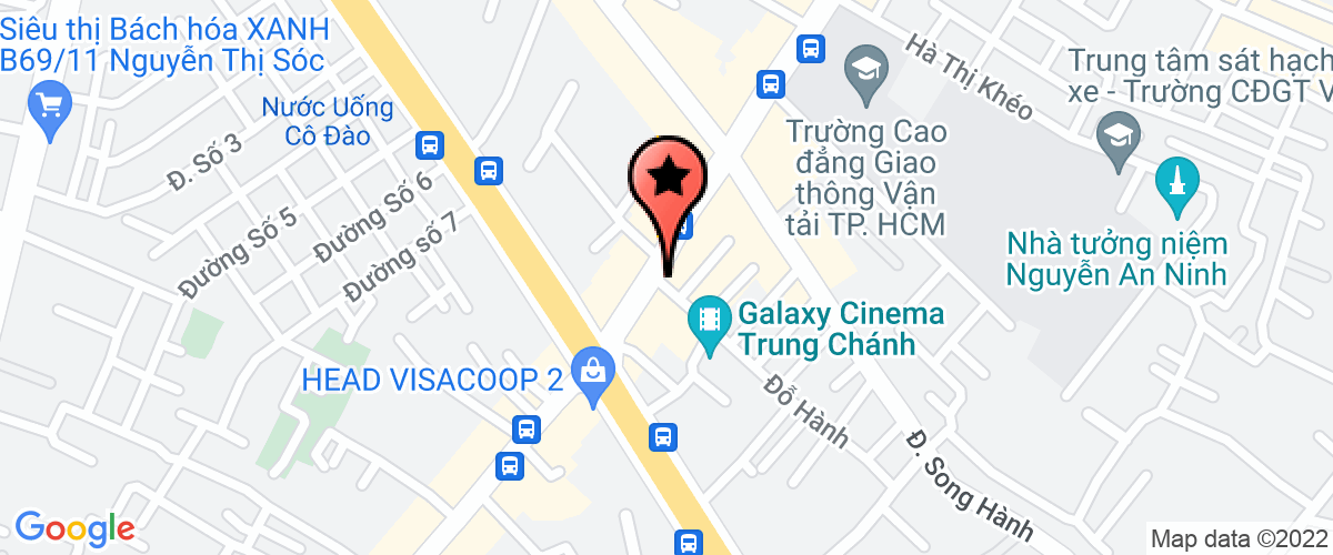 Map go to Gioi Thieu Viec Lam Dong Phong Company Limited
