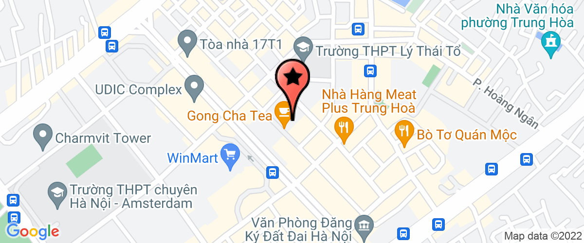 Map go to Thanh Mai Training and Trading Company Limited