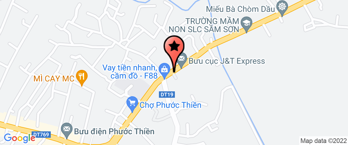 Map go to May Hiep Phuc Phat Printing Company Limited