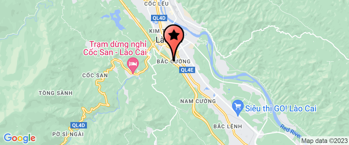 Map go to thuong mai tong hop Linh Huong Company Limited