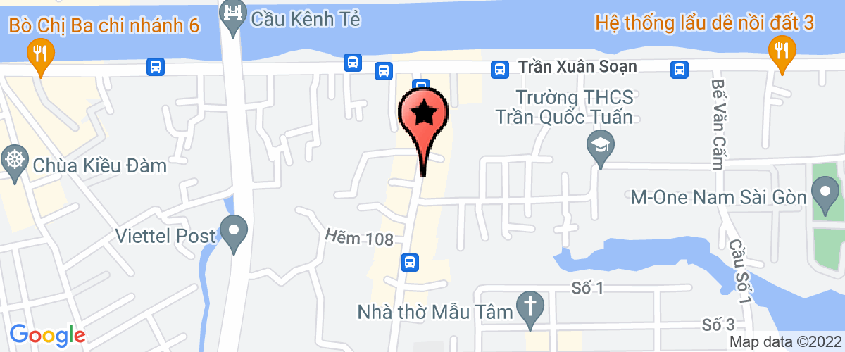 Map go to Quoc Hai Travel Service Trading Company Limited