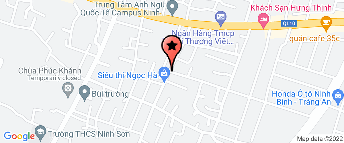 Bản đồ đến Công Ty TNHH Toshiro Việt Nam