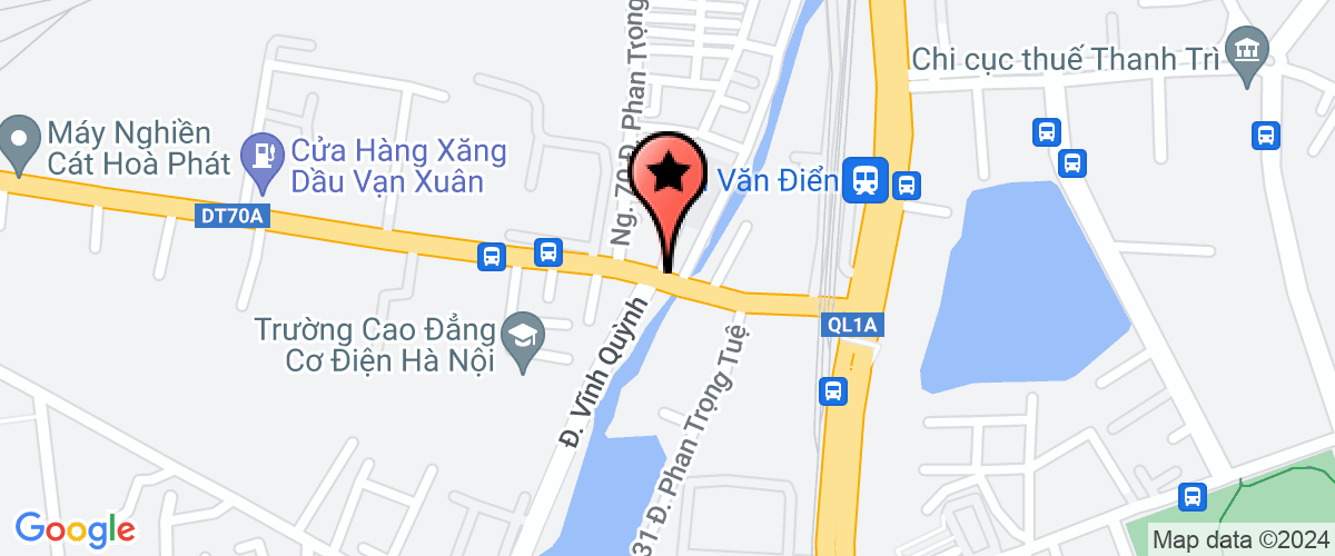 Map go to Hoa Phat Trade and Production Company Limited