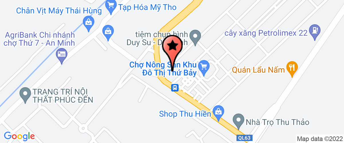 Map go to Kieu Ngoc Hue Private Enterprise