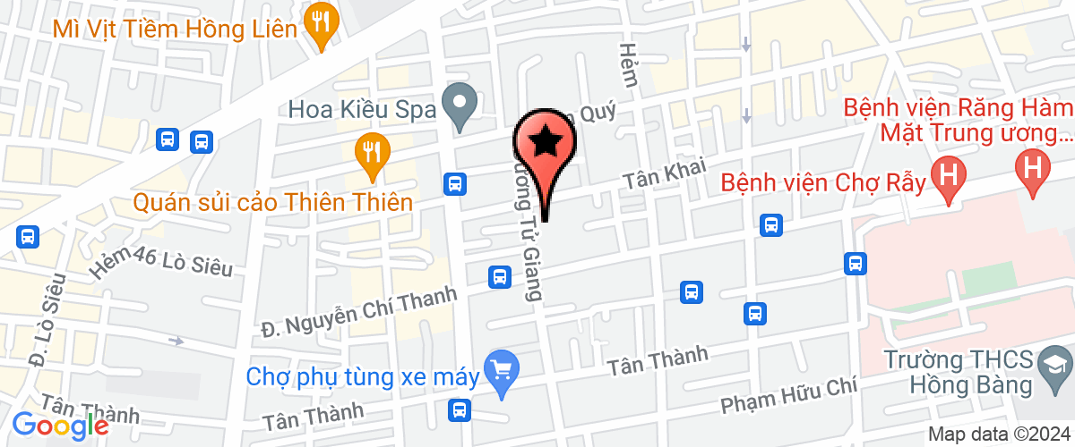 Bản đồ đến Công Ty TNHH Việt Thịnh Tín