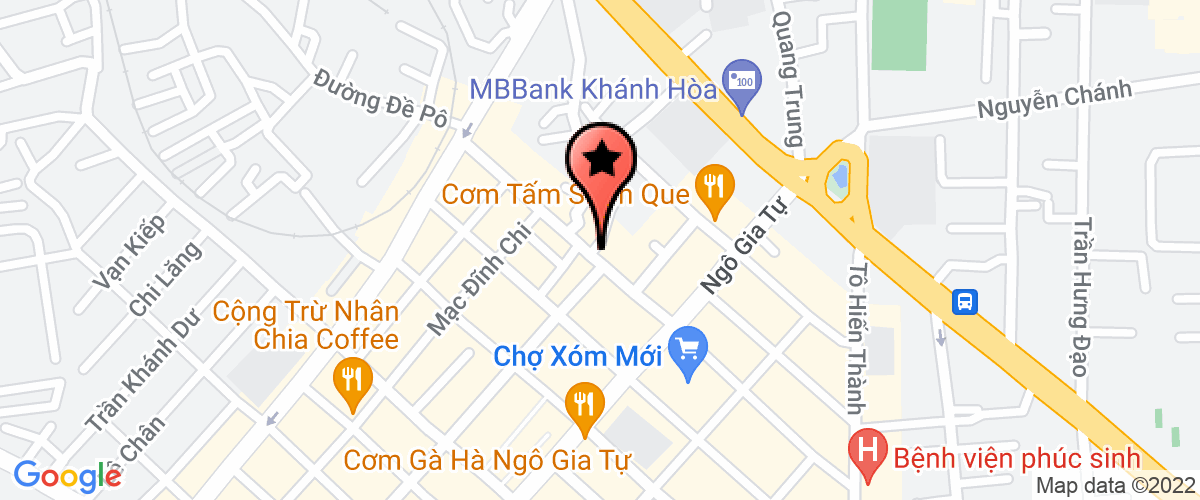 Map go to Minhquang Tole Steel Joint Stock Company