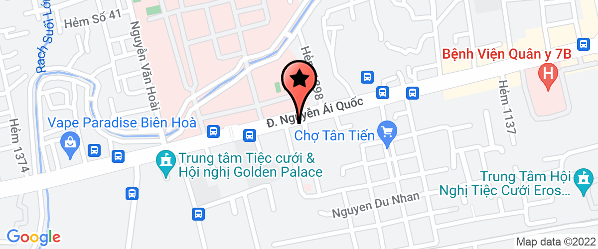 Map go to Mau Hoang An Company Limited
