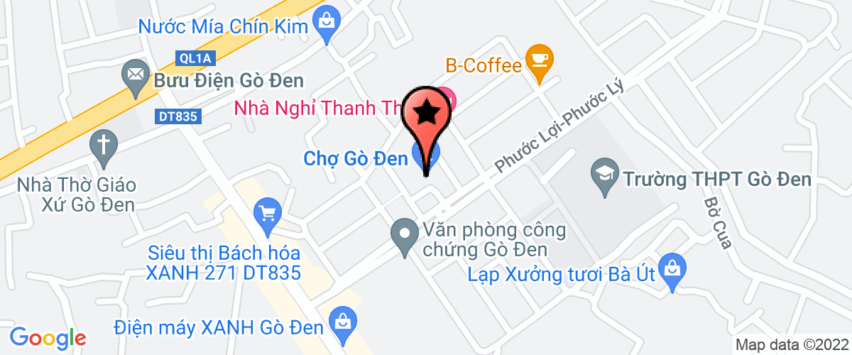 Map go to Vang Hung Phat Business Private Enterprise
