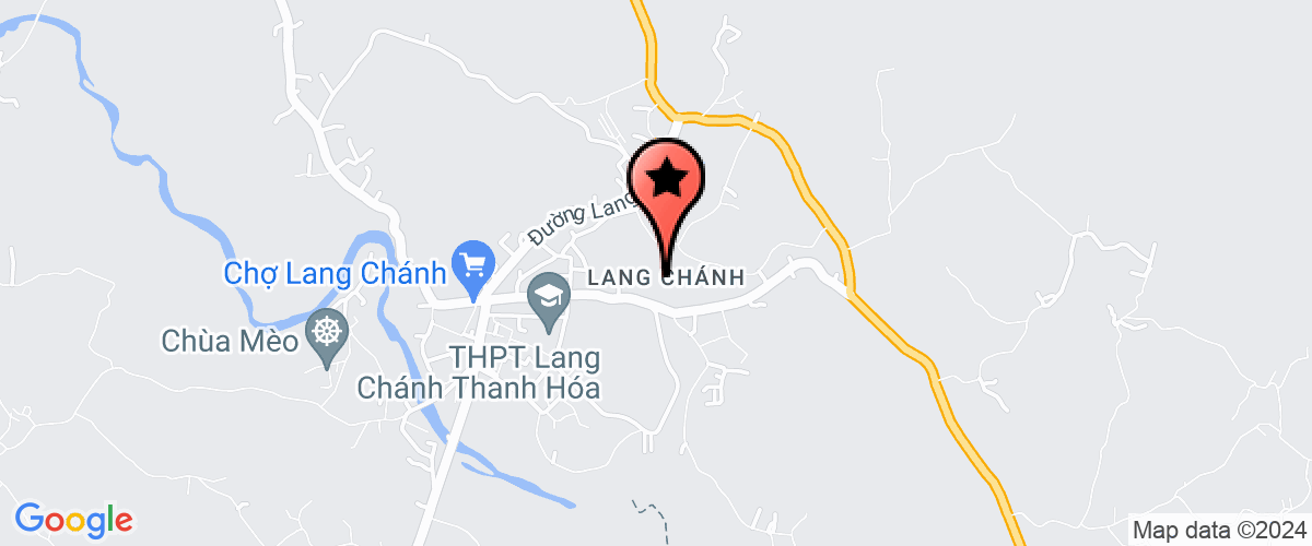 Map go to Dai Truyen Thanh truyen hinh Lang Chanh District